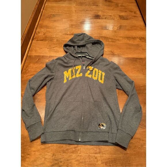 Woman’s MU Mizzou bling zipper hoodie - Picture 1 of 5